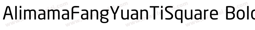 AlimamaFangYuanTiSquare Bold字体转换